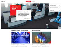 Tablet Screenshot of desso-aviation.com